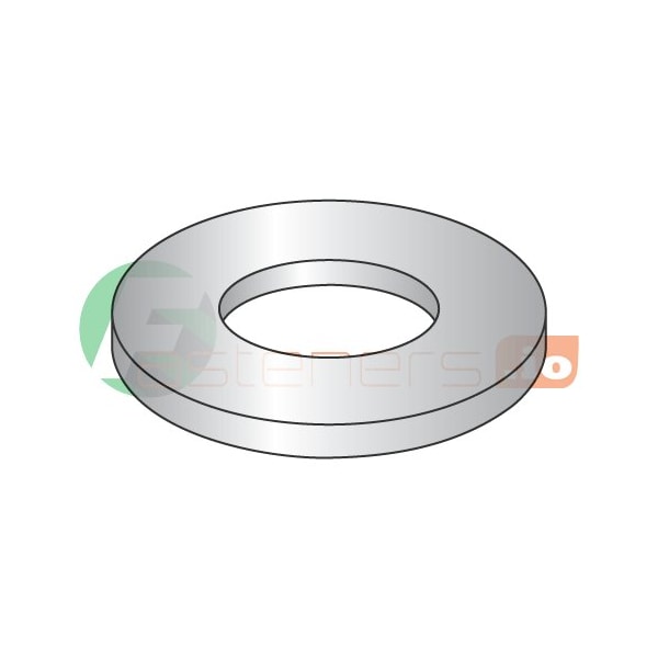 Newport Fasteners Flat Washer, For Screw Size 1/4" , 18-8 Stainless Steel 1000 PK 457171 - main